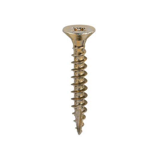 TIMCO Classic Multi-Purpose Countersunk Gold Woodscrews - 4.5 x 30 - Image