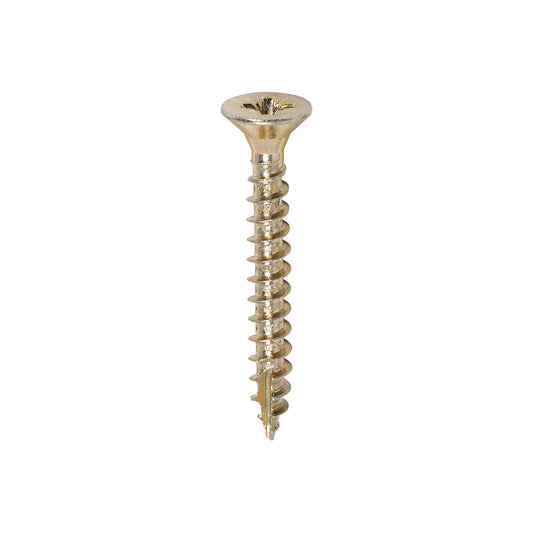 TIMCO Classic Multi-Purpose Countersunk Gold Woodscrews - 4.5 x 35 - Image