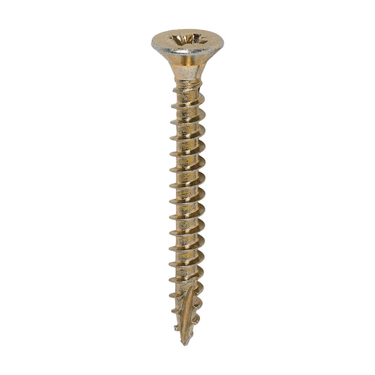 TIMCO Classic Multi-Purpose Countersunk Gold Woodscrews - 4.5 x 40 - Image