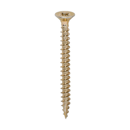 TIMCO Classic Multi-Purpose Countersunk Gold Woodscrews - 4.5 x 50 - Image