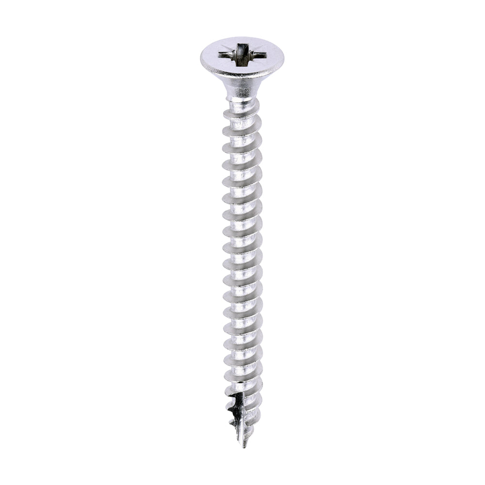 TIMCO Classic Multi-Purpose Countersunk A2 Stainless Steel Woodcrews - 4.5 x 50 - Image