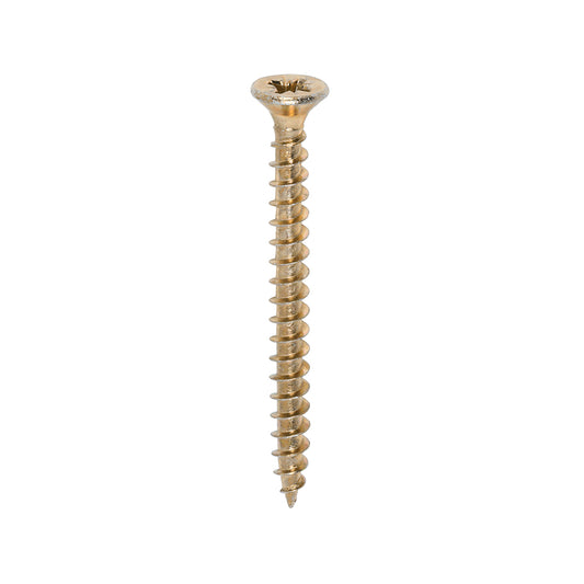 TIMCO Solo Countersunk Gold Woodscrews - 4.5 x 50 - Image