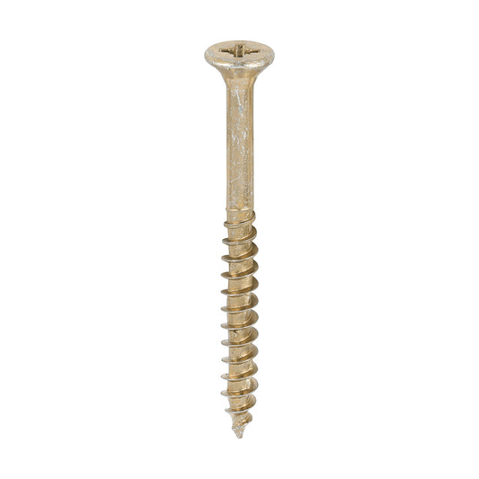 TIMCO Velocity Premium Multi-Use Countersunk Gold Woodscrews - 4.5 x 50 - Image