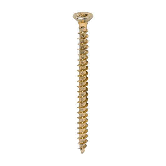 TIMCO Solo Countersunk Gold Woodscrews - 4.5 x 60 - Image