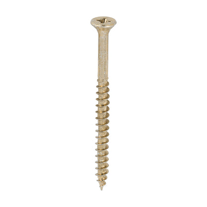 TIMCO Velocity Premium Multi-Use Countersunk Gold Woodscrews - 4.5 x 60 - Image