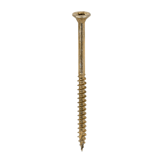 TIMCO C2 Clamp-Fix Multi-Purpose Premium Countersunk Gold Woodscrews - 4.5 x 70 - Image