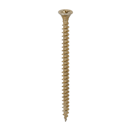 TIMCO C2 Strong-Fix Multi-Purpose Premium Countersunk Gold Woodscrews - 4.5 x 70 - Image