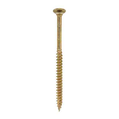 TIMCO C2 Clamp-Fix Multi-Purpose Premium Countersunk Gold Woodscrews - 4.5 x 80 - Image