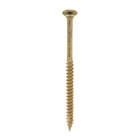 TIMCO C2 Clamp-Fix Multi-Purpose Premium Countersunk Gold Woodscrews - 4.5 x 80 - Image