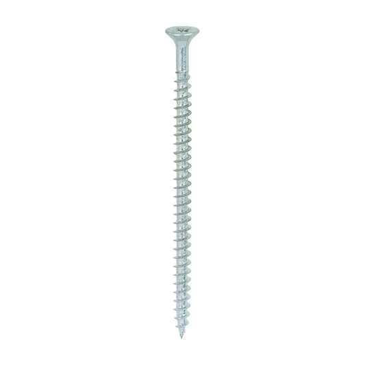 TIMCO Solo Countersunk Silver Woodscrews - 4.5 x 80 - Image