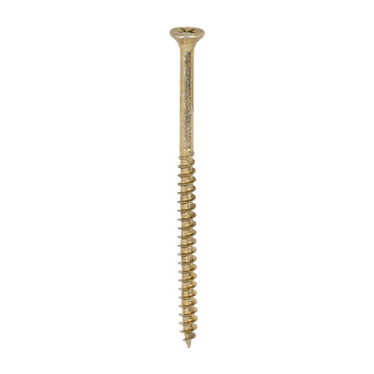TIMCO Velocity Premium Multi-Use Countersunk Gold Woodscrews - 4.5 x 80 - Image