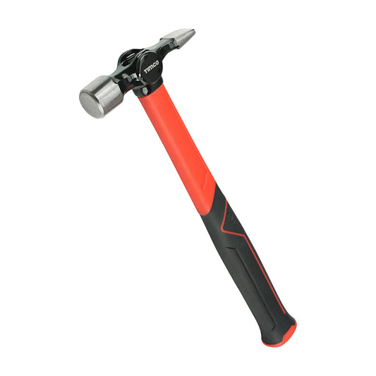 TIMCO Cross Pein Hammer, Fibreglass Handle Joiners Hammer - 8oz - Image