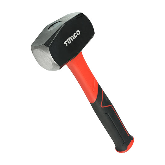 TIMCO Lump Hammer, Shock Absorbing Fibreglass Handle Fibreglass Handle Lump Club Hammer - 4lb - Image