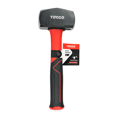 TIMCO Lump Hammer, Shock Absorbing Fibreglass Handle Fibreglass Handle Lump Club Hammer - 4lb - Image