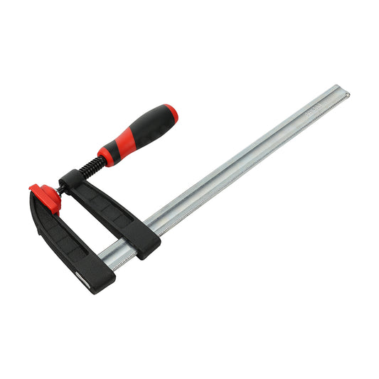 TIMCO F Clamp, Soft Grip Heavy Duty 270kg General Purpose Clamp - 12" / 300mm Clamping Capacity - Image