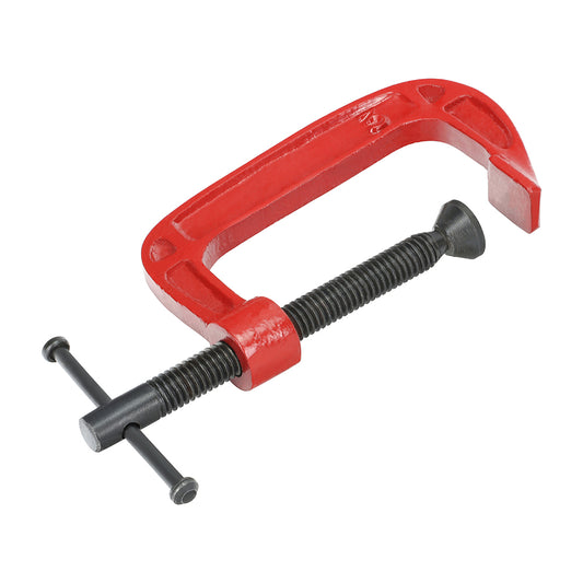 TIMCO G Clamp, Heavy Duty Solid Steel G Clamp, 45mm Jaw Width - 3" - Image