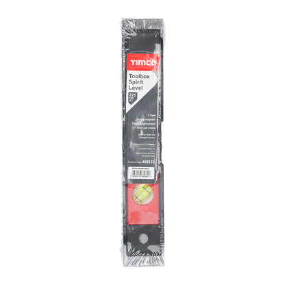 TIMCO Toolbox Spirit Level Plastic - 225mm - Image