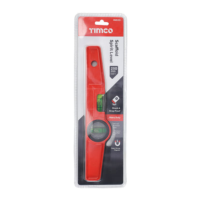TIMCO Scaffold Spirit Level - 250mm - Image
