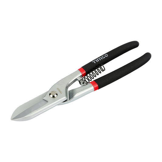 TIMCO Straight Cutting Tin Snips with Anti-Slip Grips - 10" - 250mm - Image