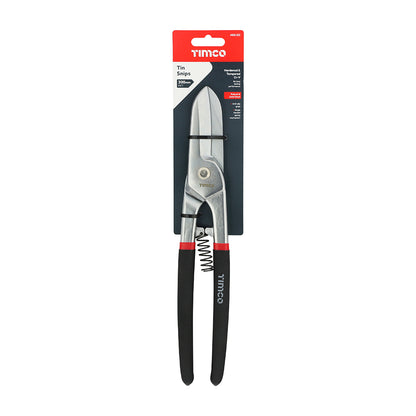 TIMCO Straight Cutting Tin Snips with Anti-Slip Grips - 12" - 300mm - Image