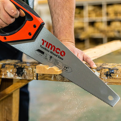 TIMCO Toolbox Wood Saw - 14" - Image