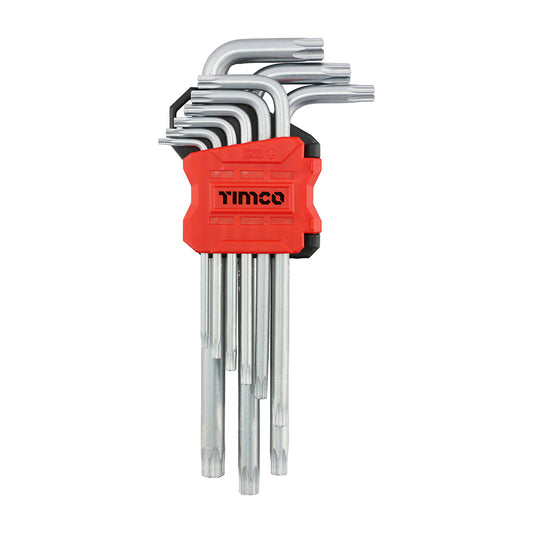 TIMCO Long Arm TX Drive Key Set - 9 Pieces - Image