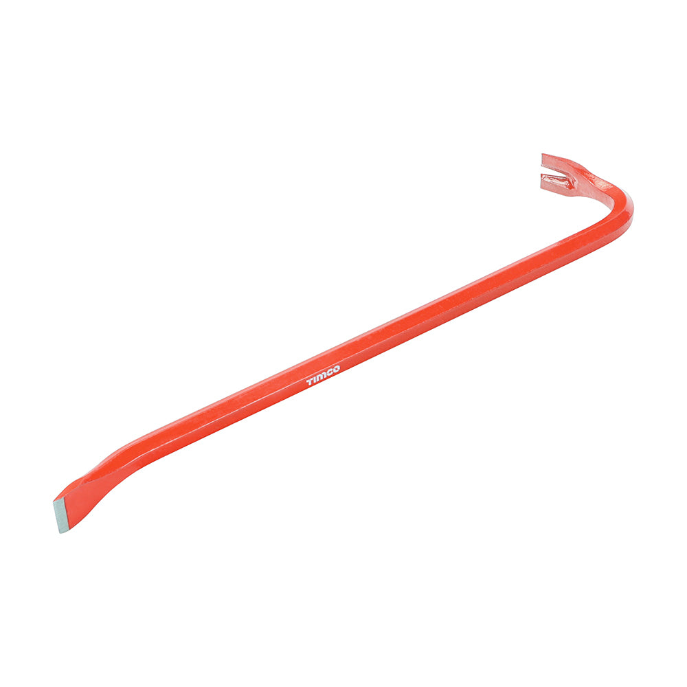 TIMCO Wrecking Bar, Heavy Duty Hex Shaft Pry Bar - 450mm / 18" - Image
