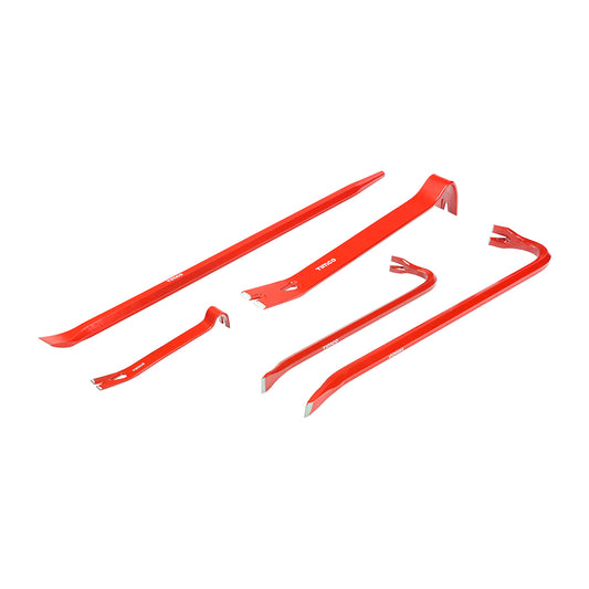 TIMCO Wrecking & Pry Bar Set, Demolition, Moulding Bar, Utility Bar Set - 5 Pieces - Image