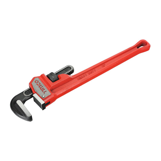 TIMCO Pipe Wrench, Heavy Duty Drop Forged Adjustable Pipe Wrench - 18" / 450mm - Image