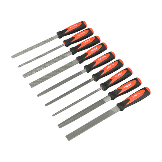 TIMCO File & Rasp Set - 9 Pieces - Image