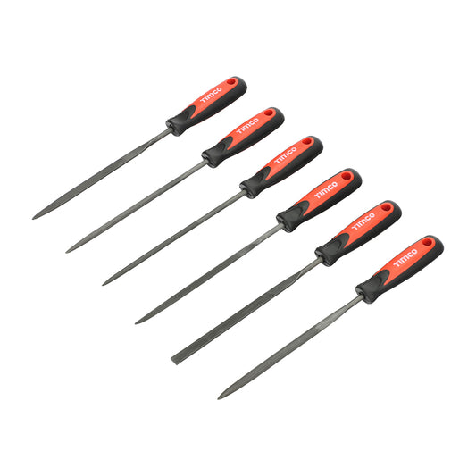 TIMCO Needle File Set - 6 Pieces - Image