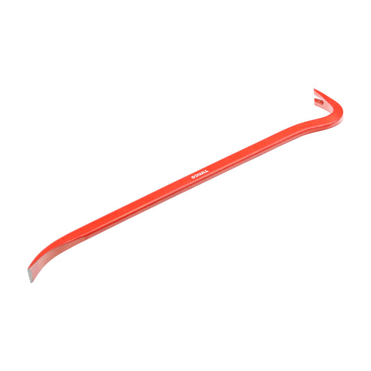 TIMCO Heavy Duty Pry Bar, Flat Profile Tough Bar with Wide Chisel Foot - 24" - Image