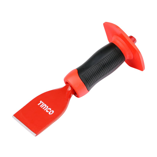 TIMCO Brick Bolster, Masonry Bolster with Hand Guard - 216 x 76mm - Image