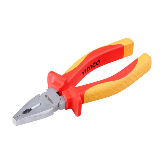 TIMCO Professional VDE Combination Pliers. Tested to 1000V AC - 6" - Image