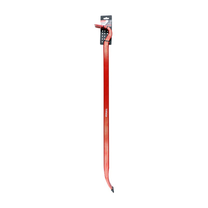 TIMCO Heavy Duty Pry Bar, Flat Profile Tough Bar with Wide Chisel Foot - 36" - Image