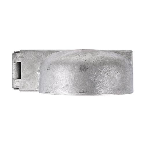TIMCO Heavy Duty Padlock Protection Bar Left Hot Dipped Galvanised - 7.5" - Image