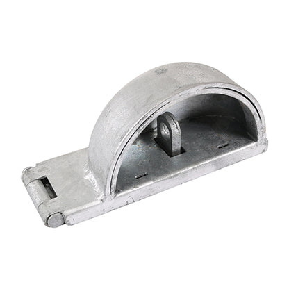 TIMCO Heavy Duty Padlock Protection Bar Left Hot Dipped Galvanised - 7.5" - Image