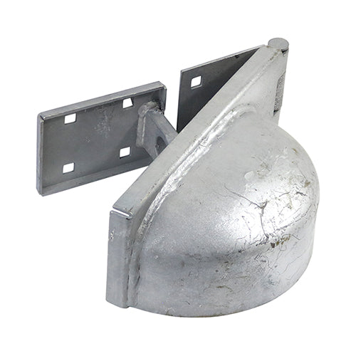 TIMCO Heavy Duty Padlock Protection Bar Left Hot Dipped Galvanised - 7.5" - Image