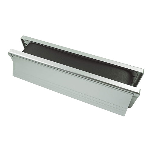 TIMCO 10" Intumescent Letterbox - SAA (Silver Frame) 272 x 70mm
 - Image