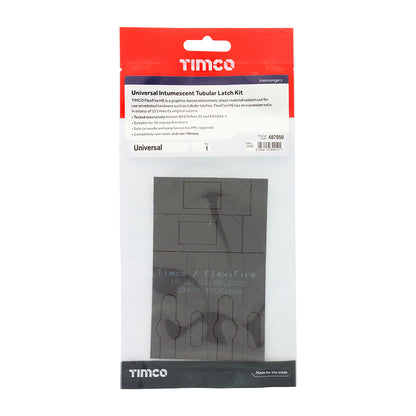 TIMCO Universal Graphite Intumescent Tubular Latch Kit - Image