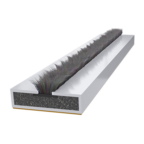 TIMCO Intumescent Fire & Smoke Seals Bulk Pack White - 15 x 4 x 2100mm - Image