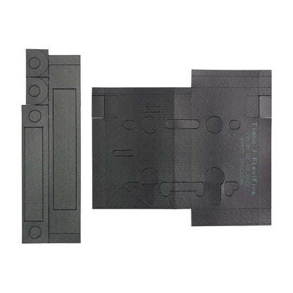 TIMCO Universal Graphite Intumescent Sash Lock Kit - Image