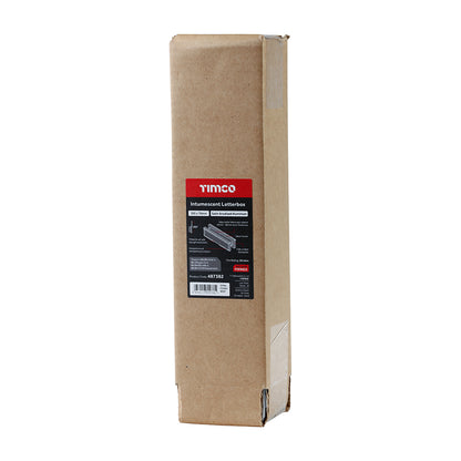 TIMCO 12" Intumescent Letterbox - SAA (Silver Frame) 306 x 70mm
 - Image