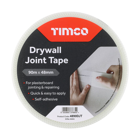 TIMCO Drywall Joint Tape - 90m x 48mm - Image