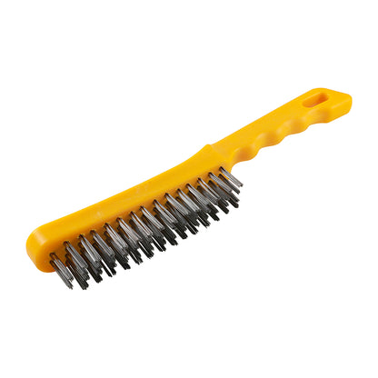 TIMCO Plastic Handle Wire Brush - 4 Rows - Image