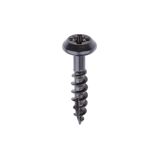 TIMCO Rainwater Bracket Exterior Black Screws - 5.0 x 25 - Image