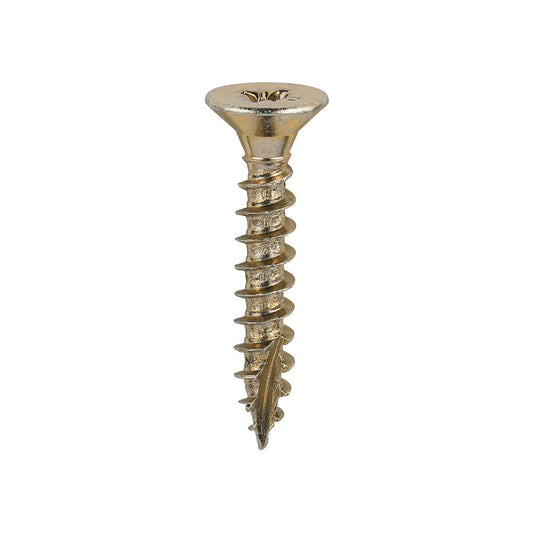TIMCO Classic Multi-Purpose Countersunk Gold Woodscrews - 5.0 x 30 - Image