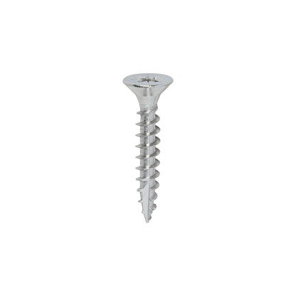 TIMCO Classic Multi-Purpose Countersunk A2 Stainless Steel Woodcrews - 5.0 x 30 - Image