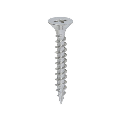 TIMCO Classic Multi-Purpose Countersunk A2 Stainless Steel Woodcrews - 5.0 x 35 - Image