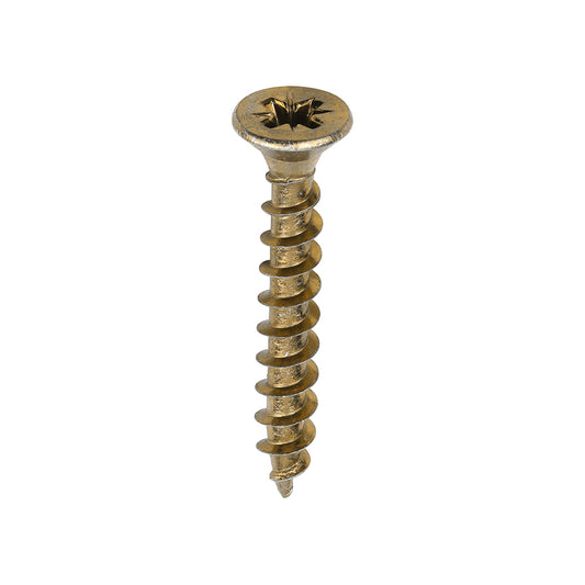 TIMCO Solo Countersunk Gold Woodscrews - 5.0 x 35 - Image